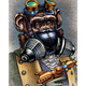 Illustration for article titled Portraits From the Steampunk Planet of the Apes